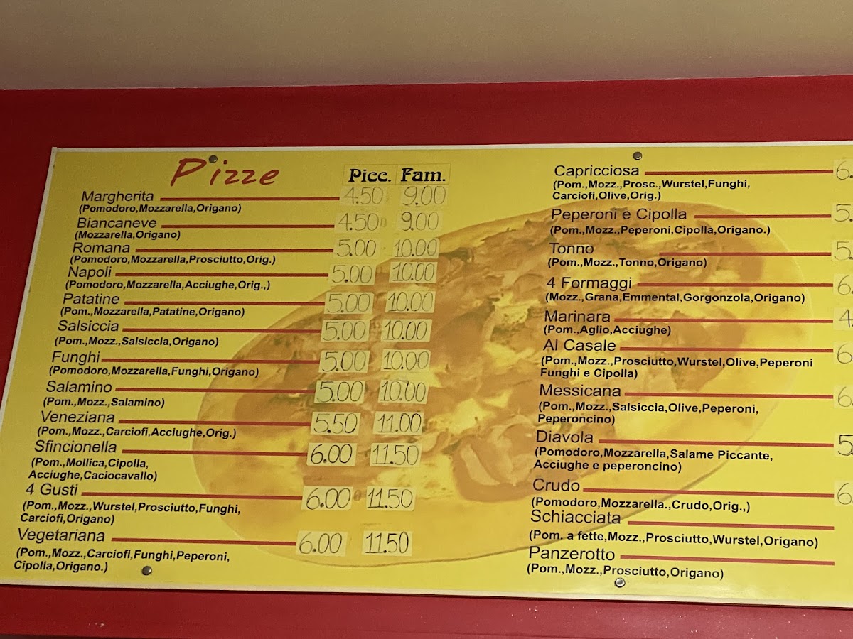 Al Casale Di Balsamo Vincenzo Pizzeria Photo Menu 2