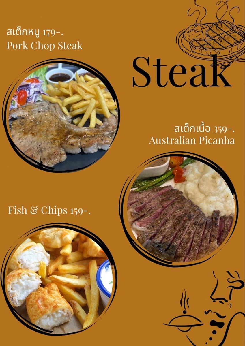 Donlaya bistro (ดลญา บิสโตร)พาสต้า Photo Menu 4