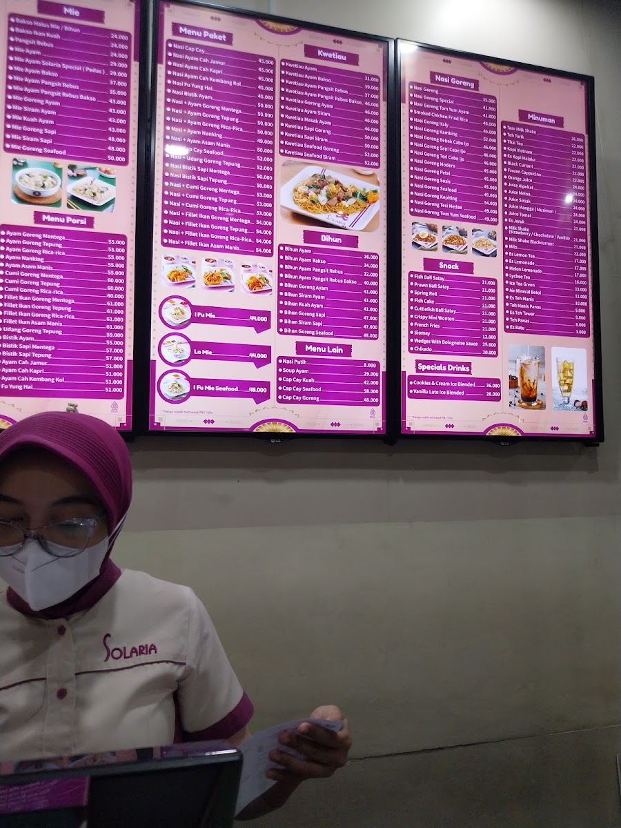 Solaria - Pamulang Square Photo Menu 5