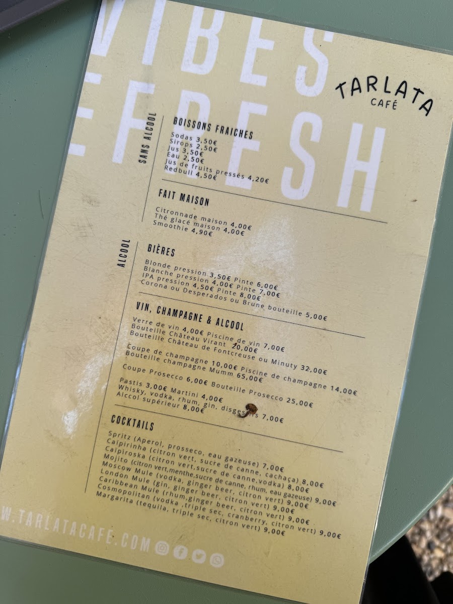 Tarlata Café Photo Menu 6