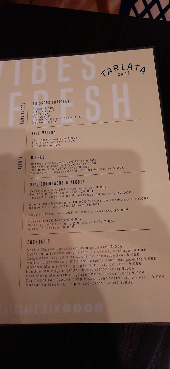 Tarlata Café Photo Menu 9