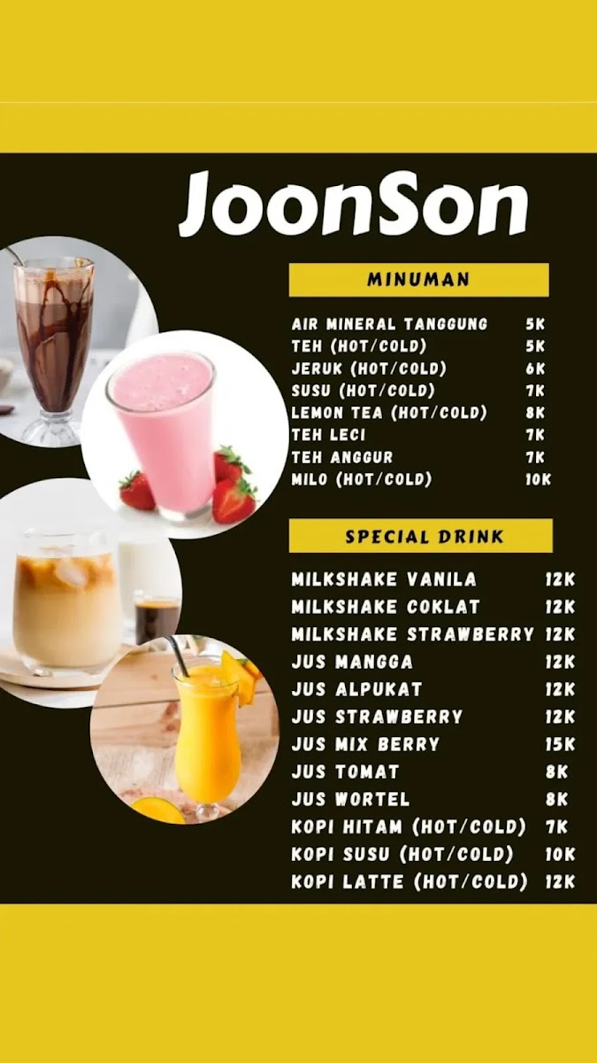 Ayam Geprek JoonSon Jimbaran Photo Menu 3