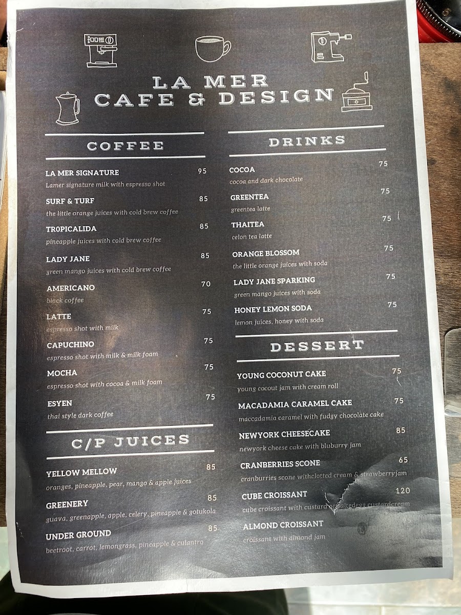 La Mer Cafe & Design Photo Menu 1