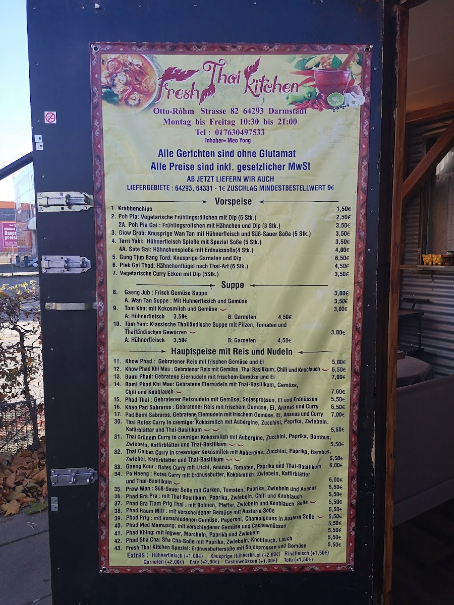 Fresh Thai Kitchen Photo Menu 3
