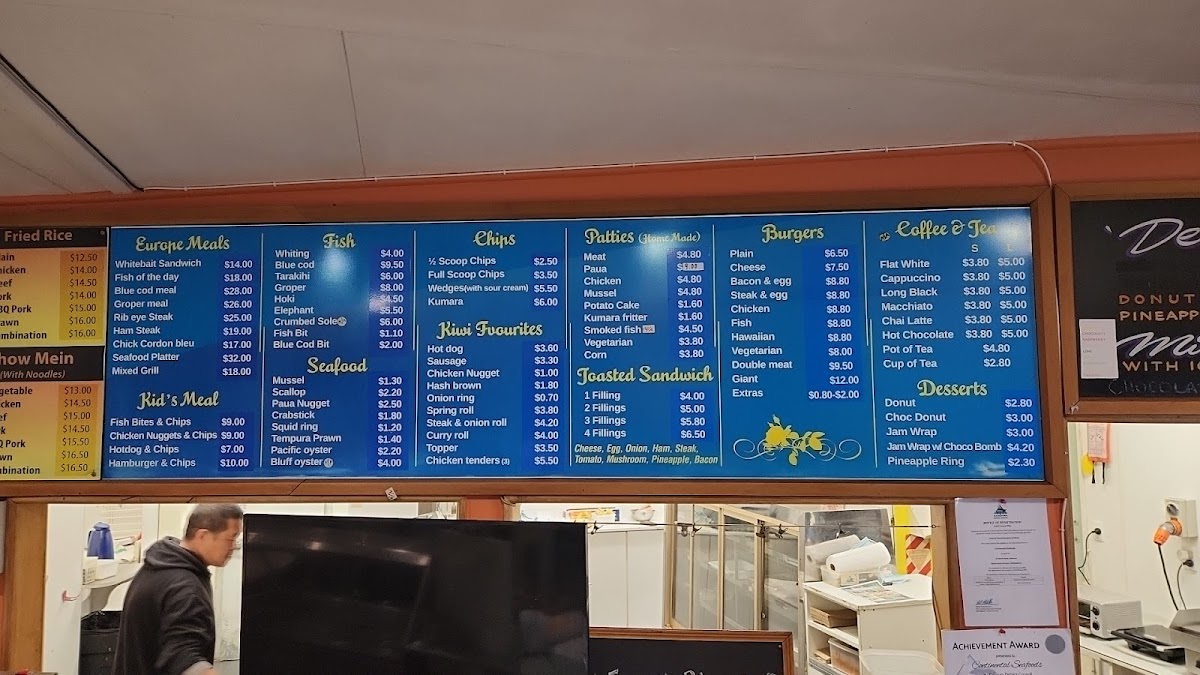 Continental Seafoods Photo Menu 4