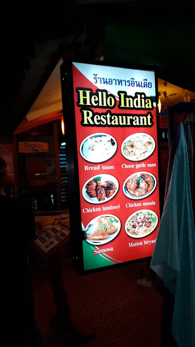 Hello India restaurant koh lipe Photo Menu 5