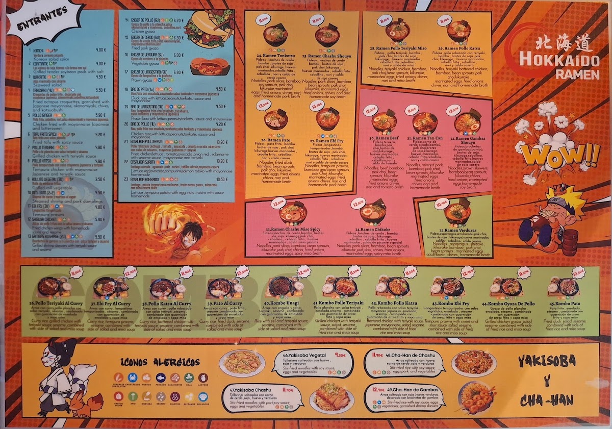 HOKKAIDO RAMEN Photo Menu 2