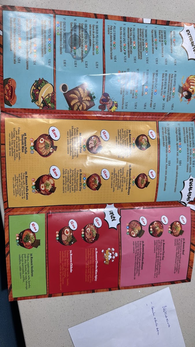HOKKAIDO RAMEN Photo Menu 7