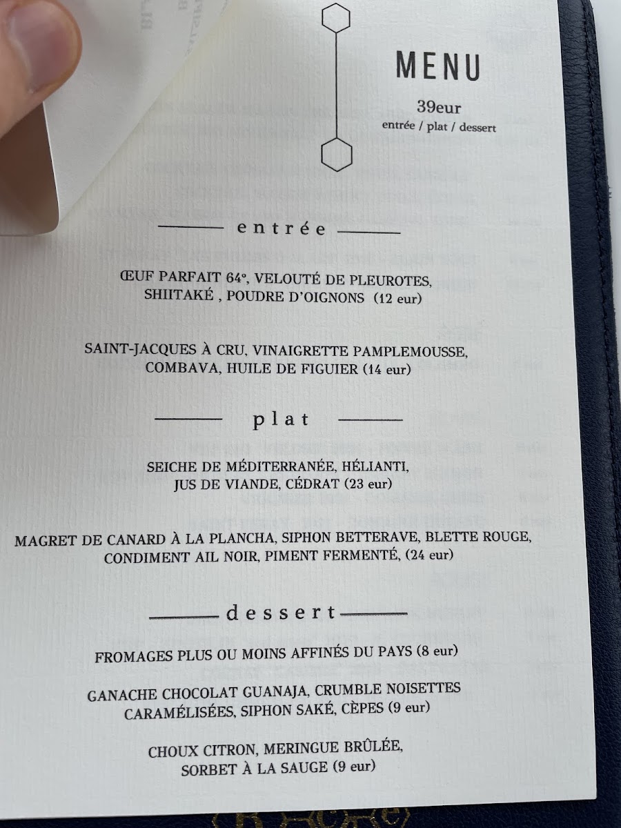 Aux Cœurs Fidèles Photo Menu 6