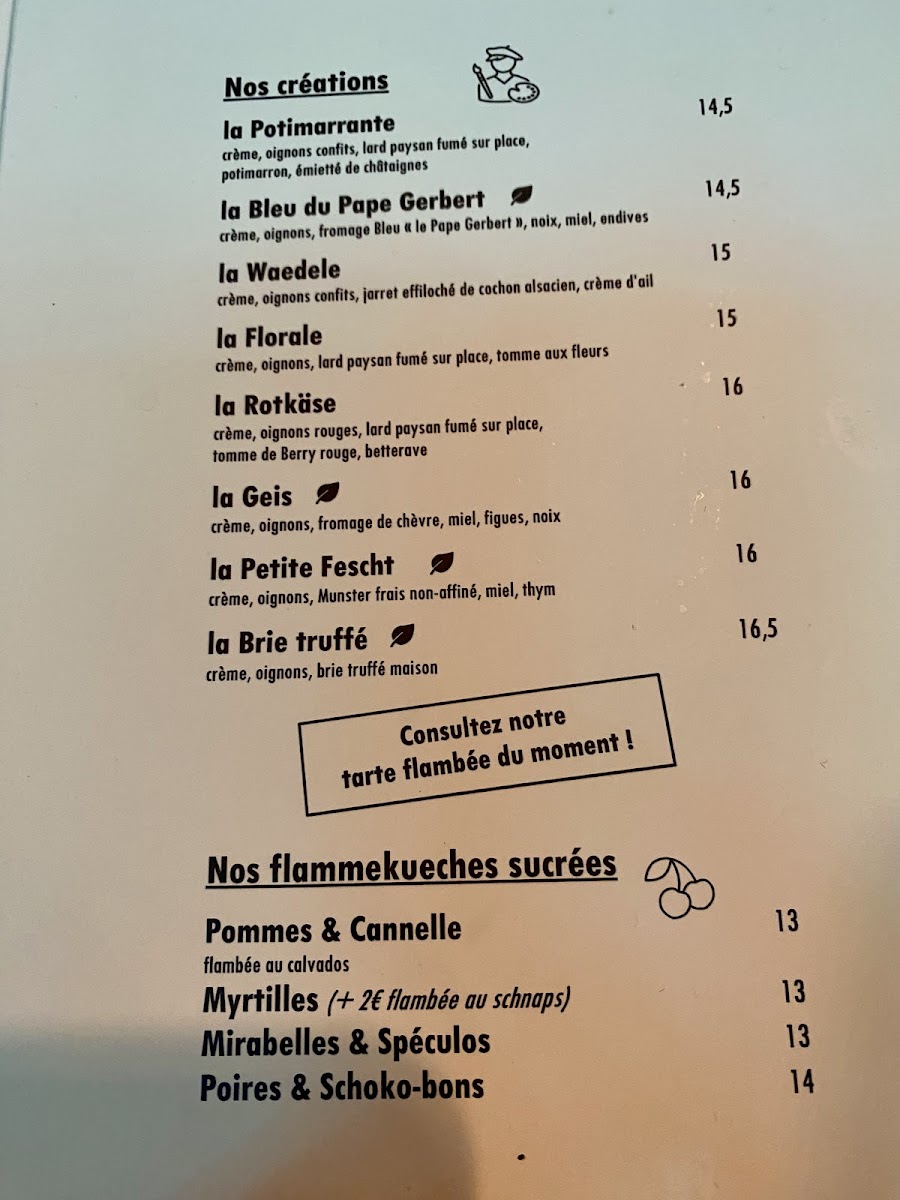 Les Tontons Flambeurs Photo Menu 2