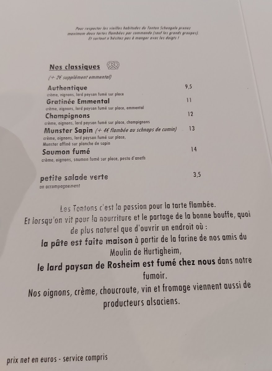 Les Tontons Flambeurs Photo Menu 6