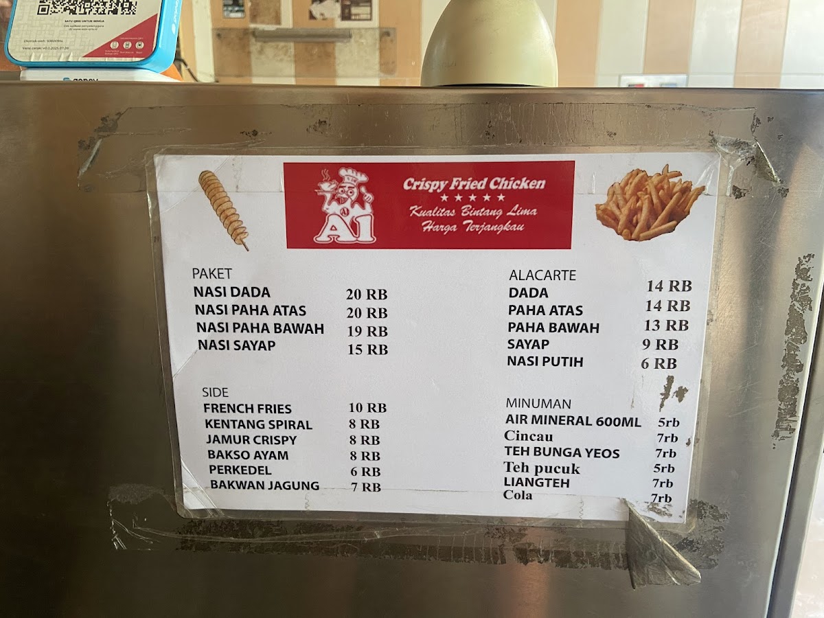 A1 Crispy Fried Chicken Photo Menu 1