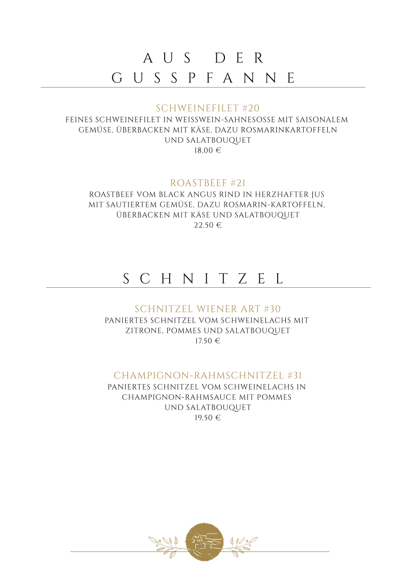 Restaurant 'Zur Stadthalle' Photo Menu 2