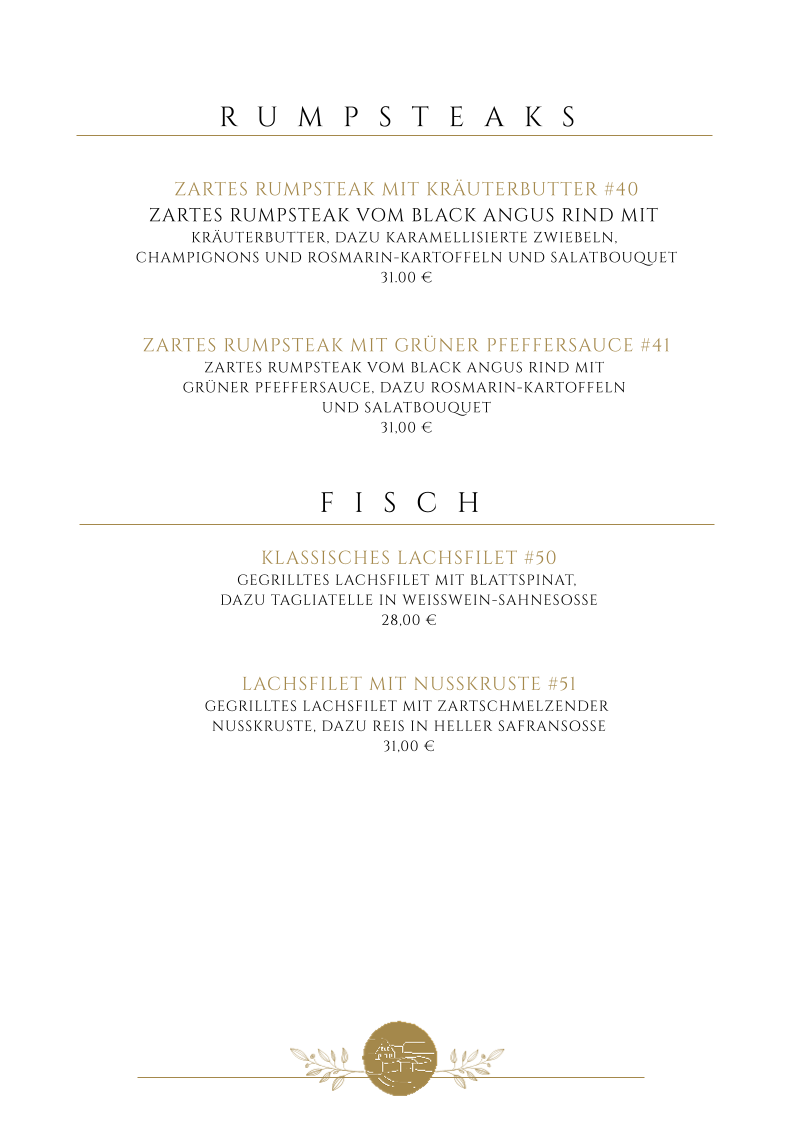 Restaurant 'Zur Stadthalle' Photo Menu 3