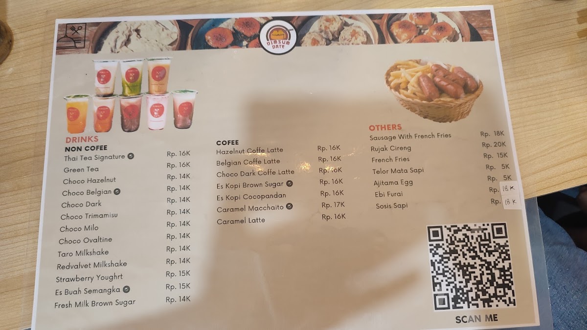 Dimsum Date, PCI Photo Menu 5