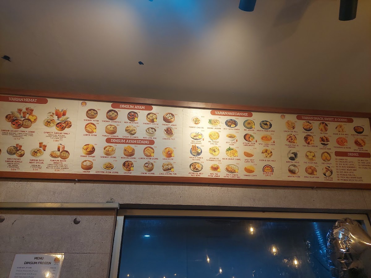 Dimsum Date, PCI Photo Menu 7