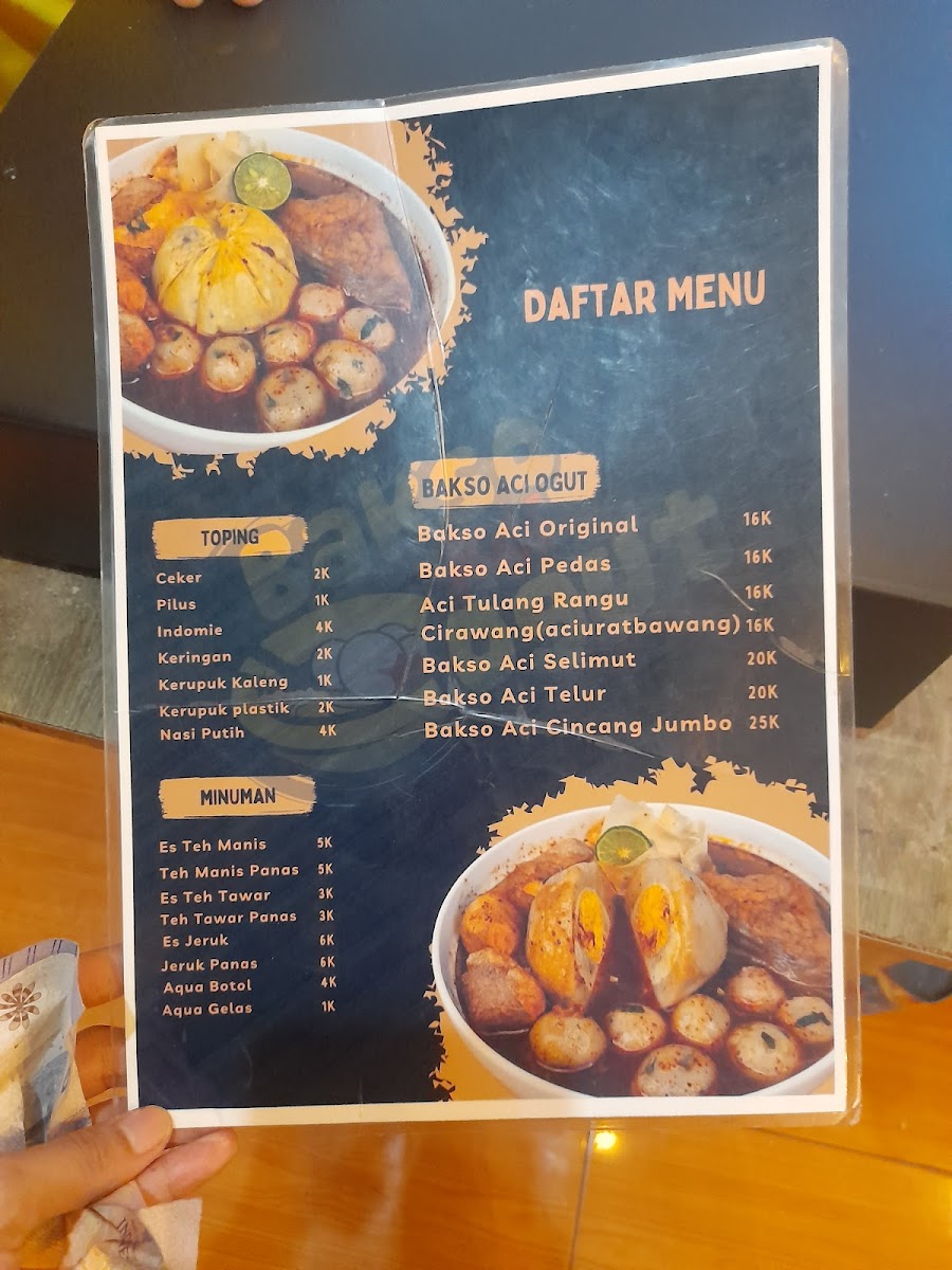 Bakso Aci Ogut Photo Menu 1