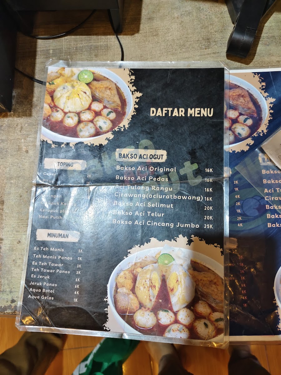 Bakso Aci Ogut Photo Menu 2