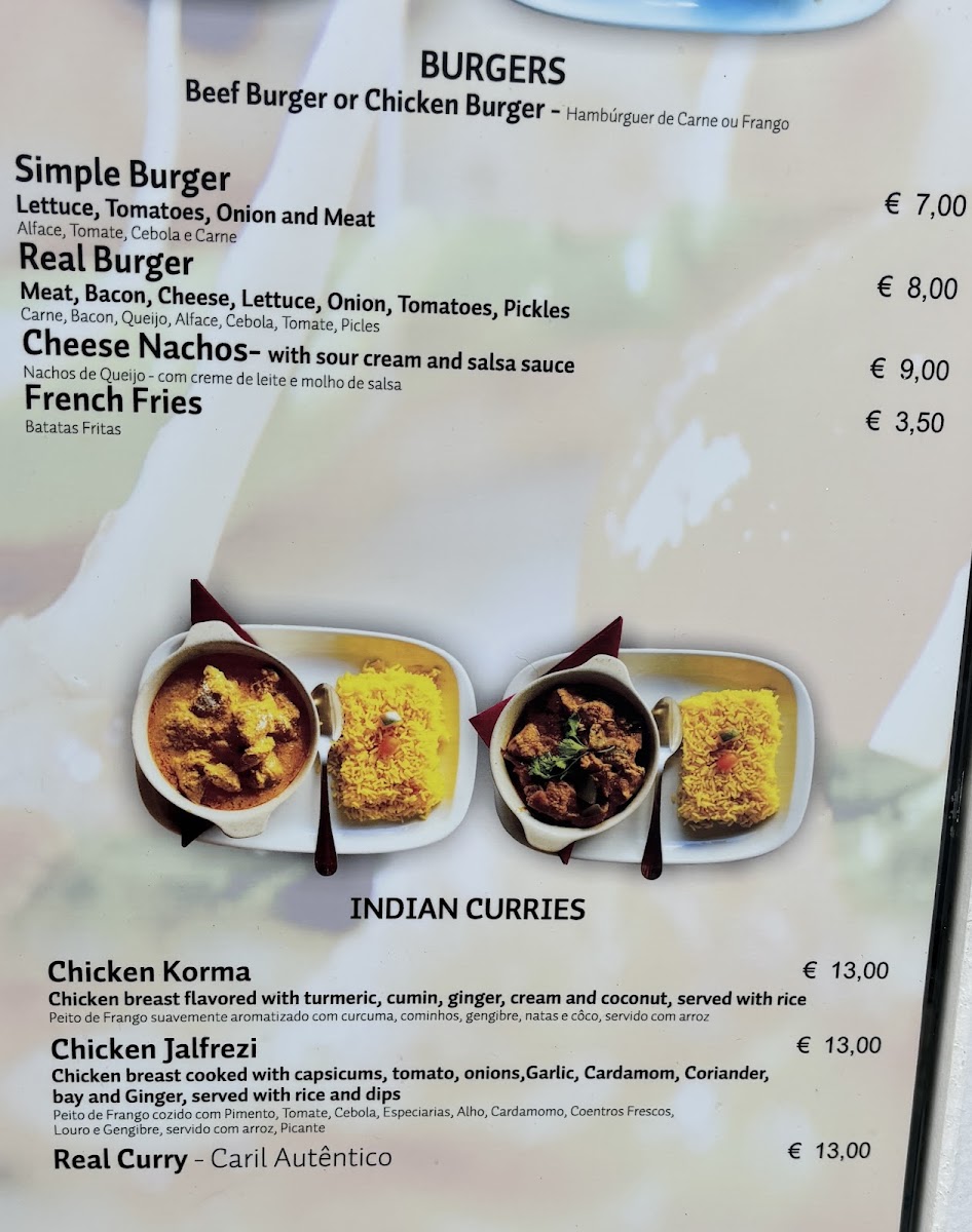 Pizza Real Photo Menu 3
