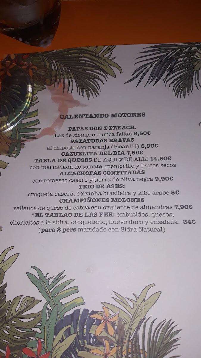 Las Fernández Photo Menu 8