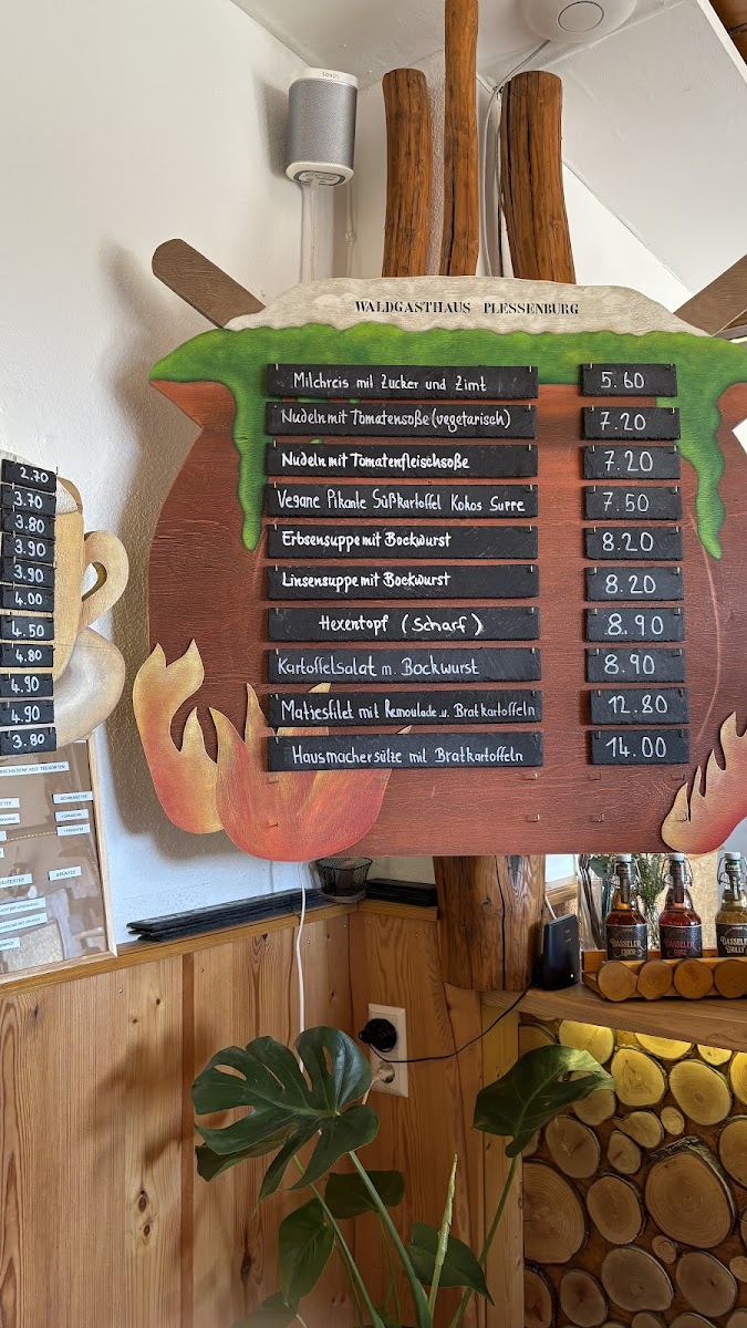 Waldgasthaus Plessenburg Photo Menu 2