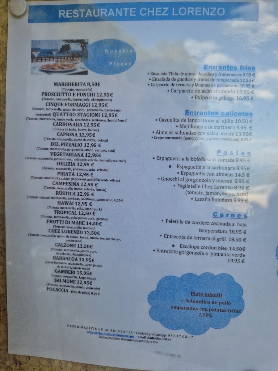 Restaurant Chez Lorenzo Photo Menu 5