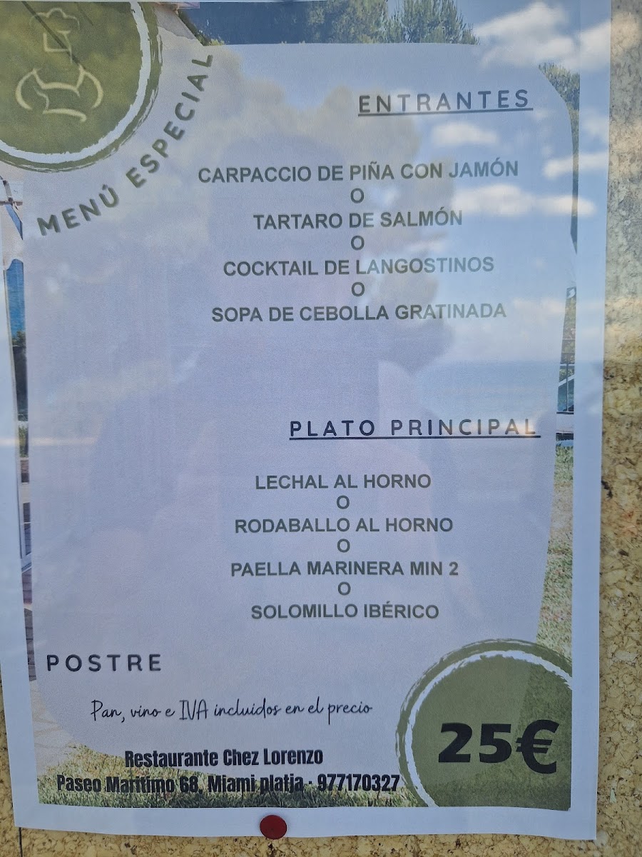 Restaurant Chez Lorenzo Photo Menu 9