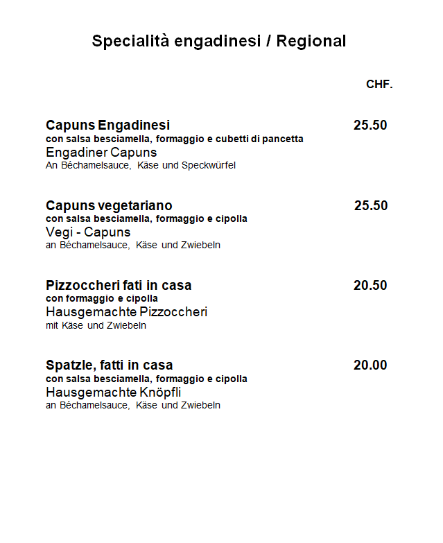 Restaurant Fontana Photo Menu 7