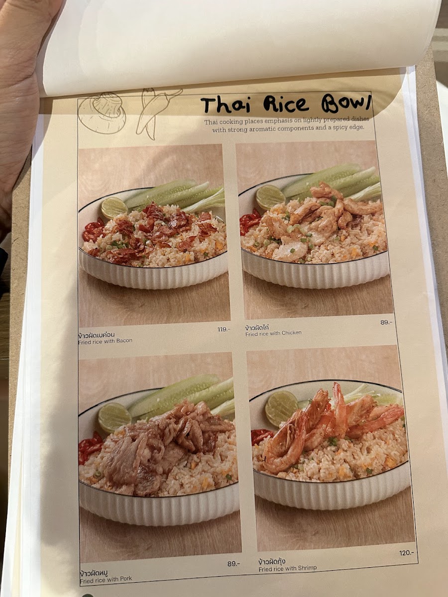 V Bistro Thai-Italian Cuisine Photo Menu 2