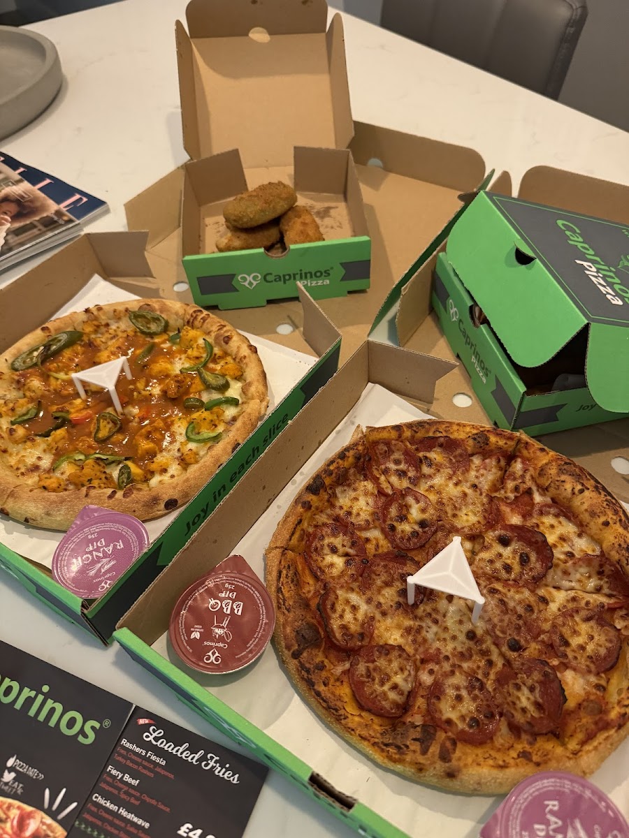 Caprinos Pizza Dereham Photo Menu 10