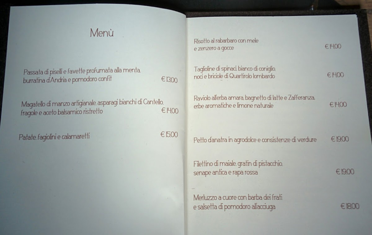 Ristorante Al Gatto Verde Photo Menu 5