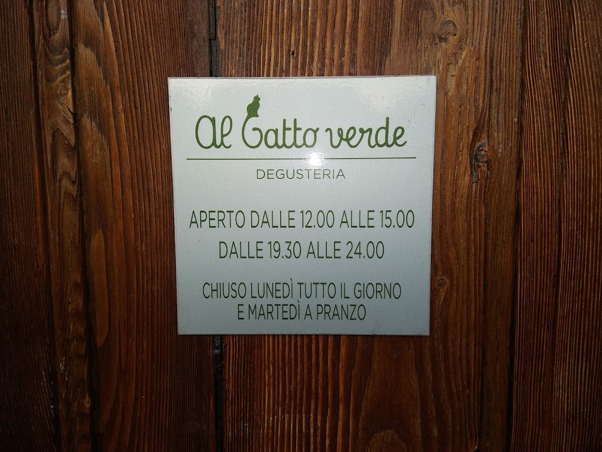 Ristorante Al Gatto Verde Photo Menu 8