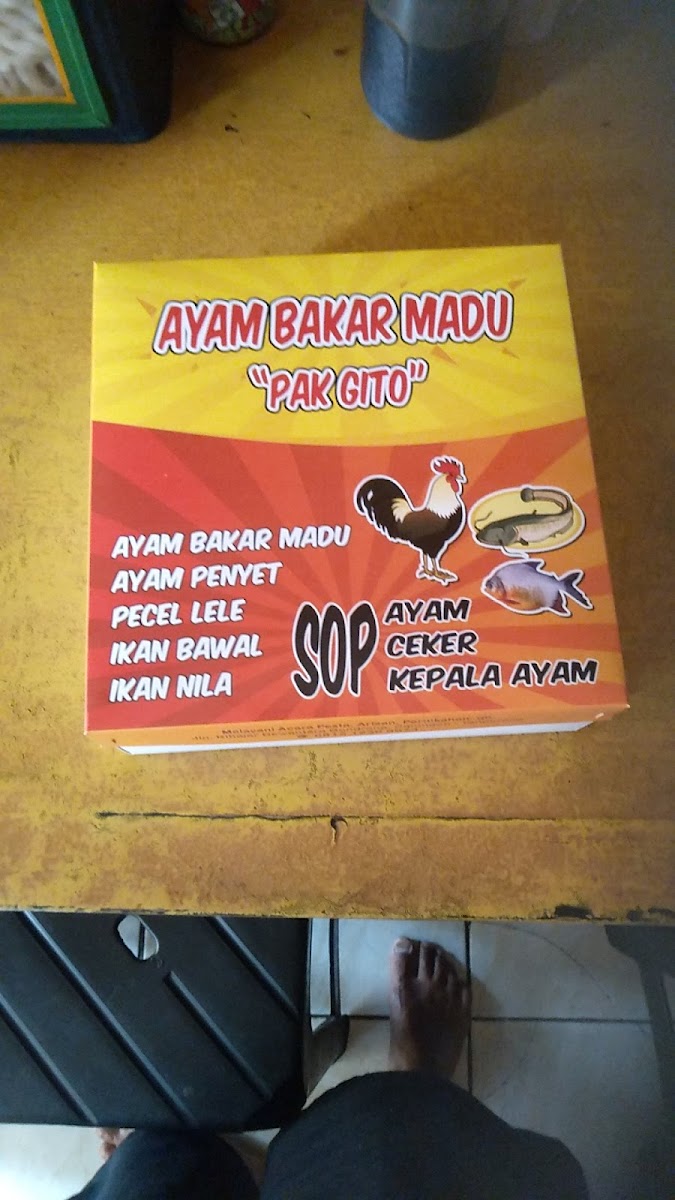 Ayam Bakar Madu Pak Gito Photo Menu 1