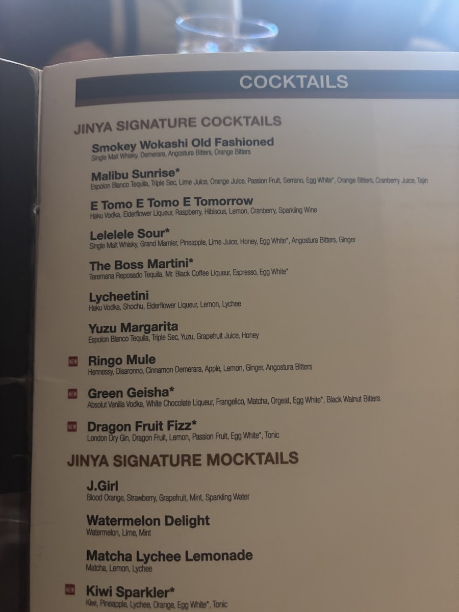 JINYA Ramen Bar - Royal Oak Photo Menu 5