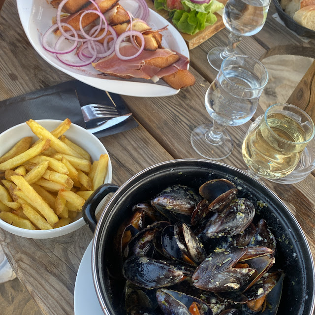 Moules Frites A la Crème