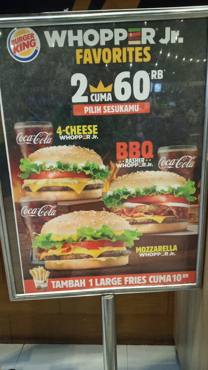 Burger King - ÆON Mall JGC Photo Menu 4