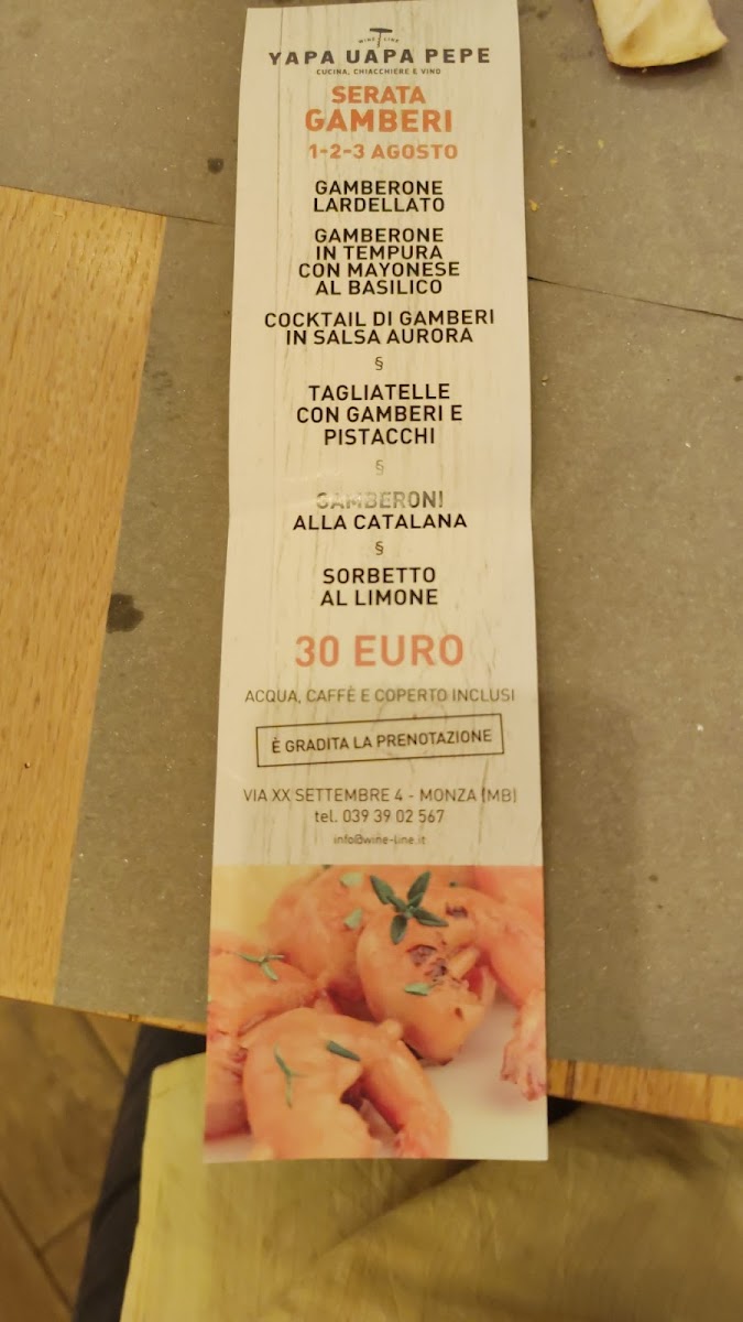 Wine Line Photo Menu 8