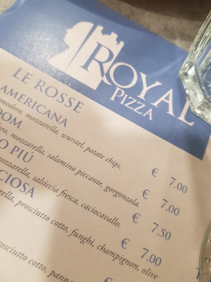 Royal Pizza Photo Menu 1