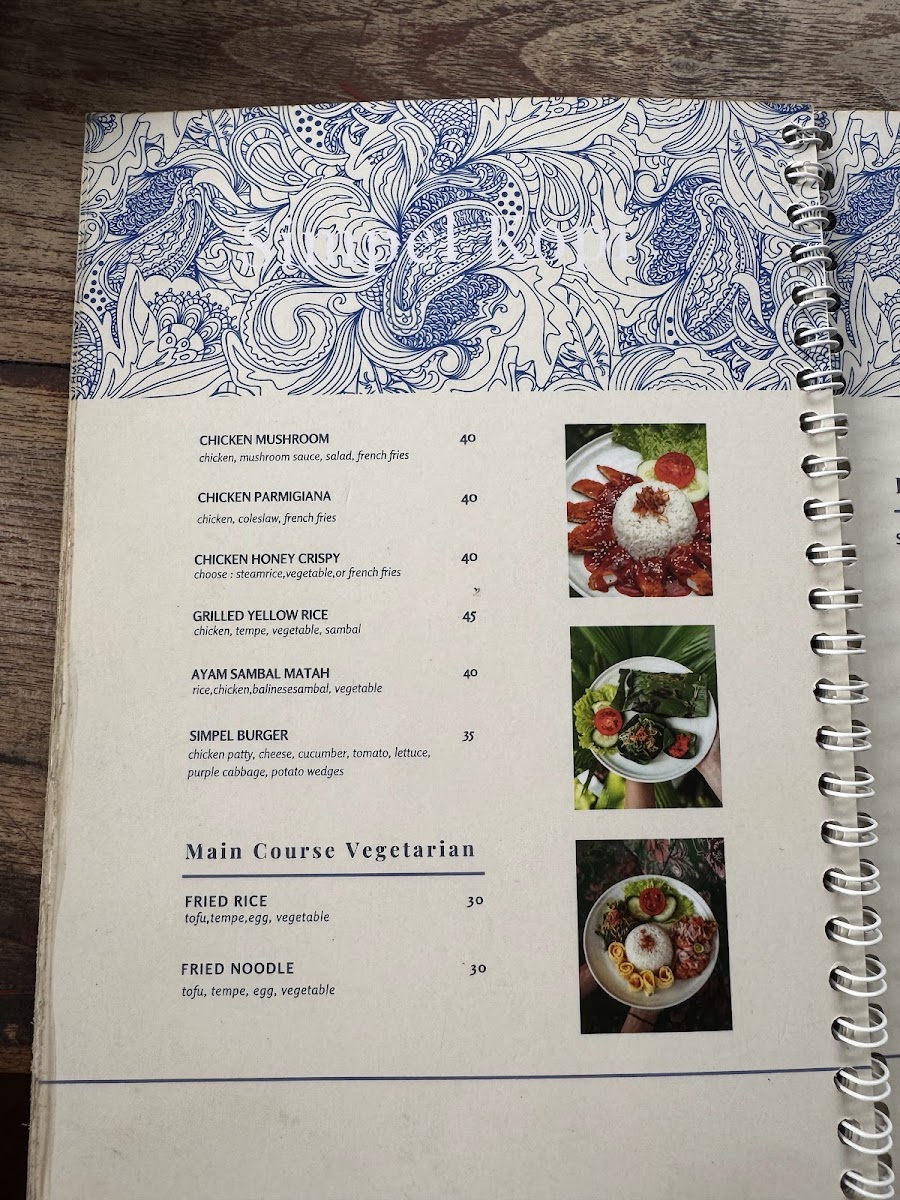Simpel Kopi Photo Menu 1