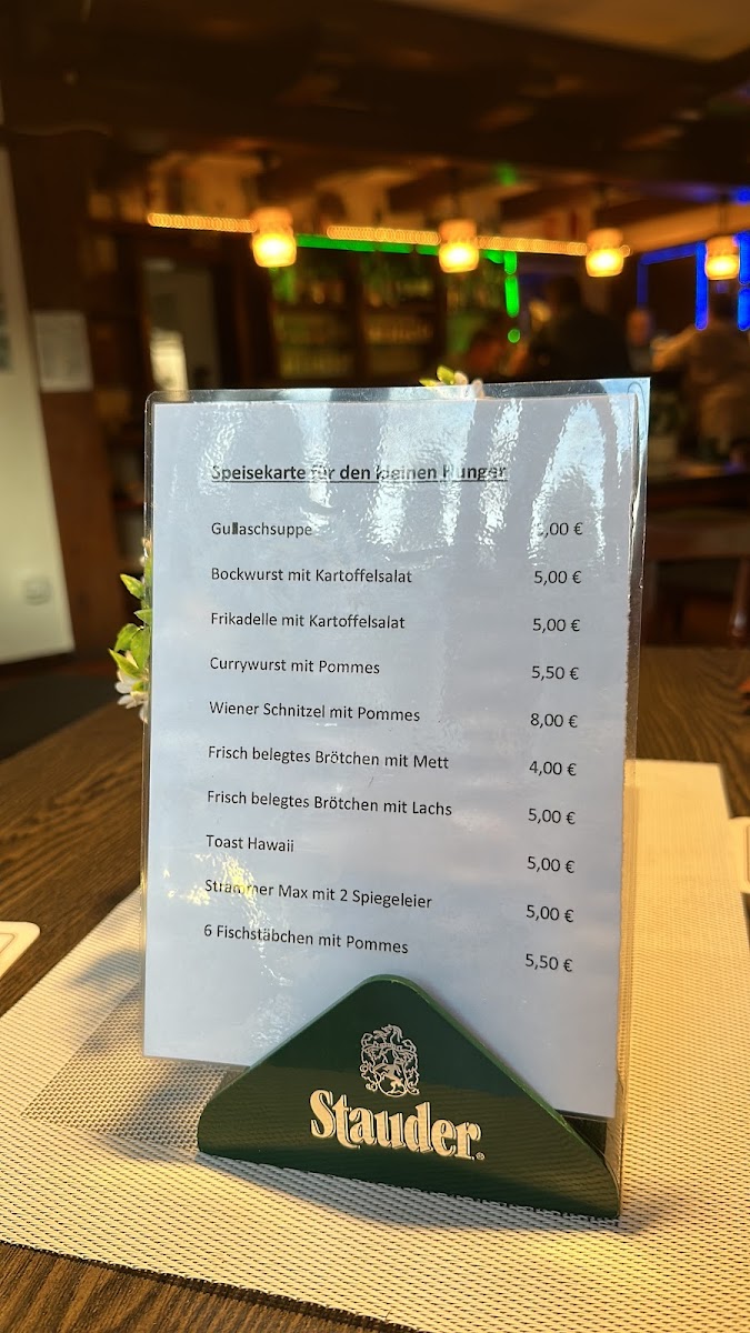 Haus Gammler Photo Menu 1