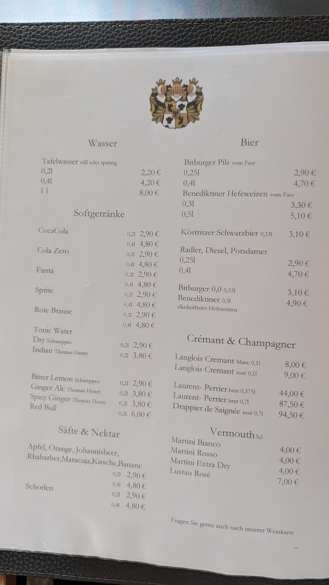Cavalierhaus - Cottbus Photo Menu 10