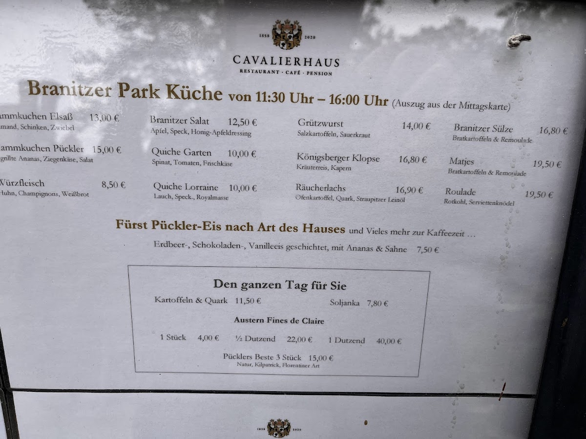 Cavalierhaus - Cottbus Photo Menu 6