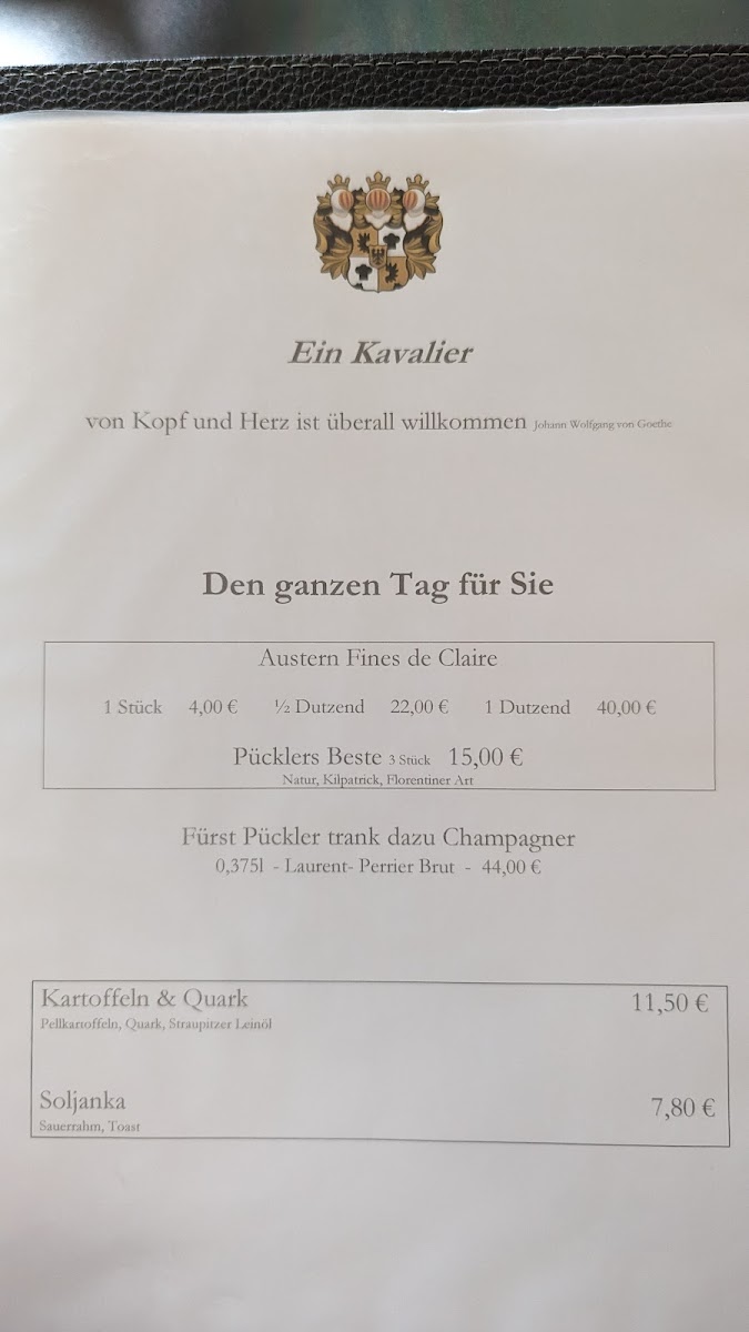Cavalierhaus - Cottbus Photo Menu 7
