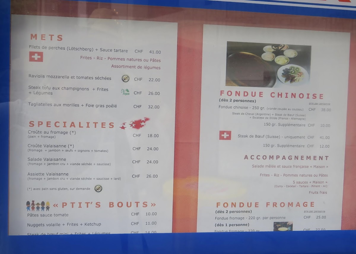 Restaurant Le Rocher Photo Menu 4