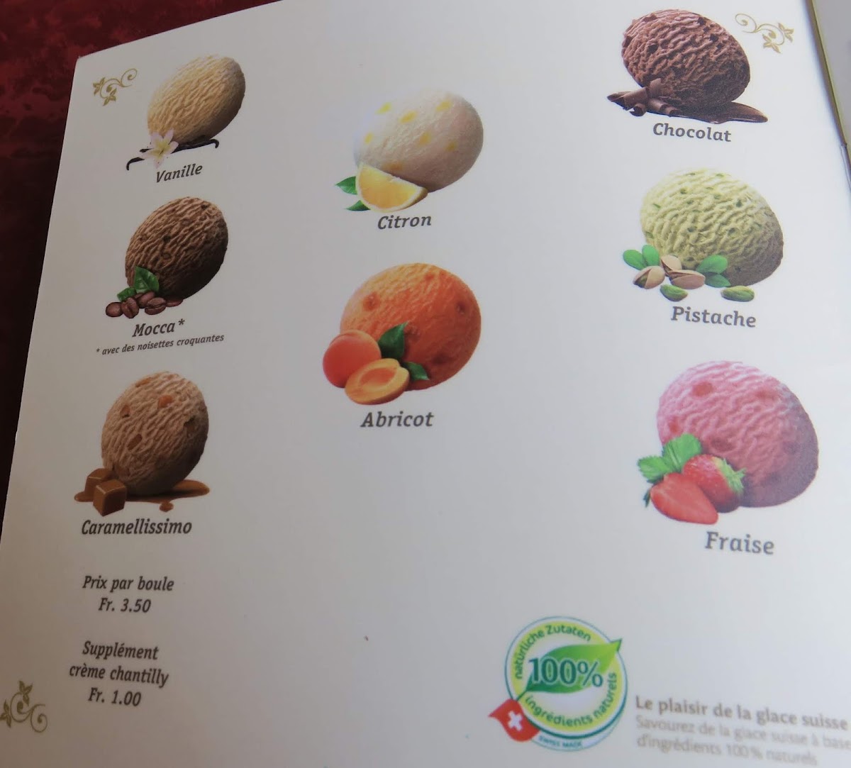 Restaurant Le Rocher Photo Menu 6