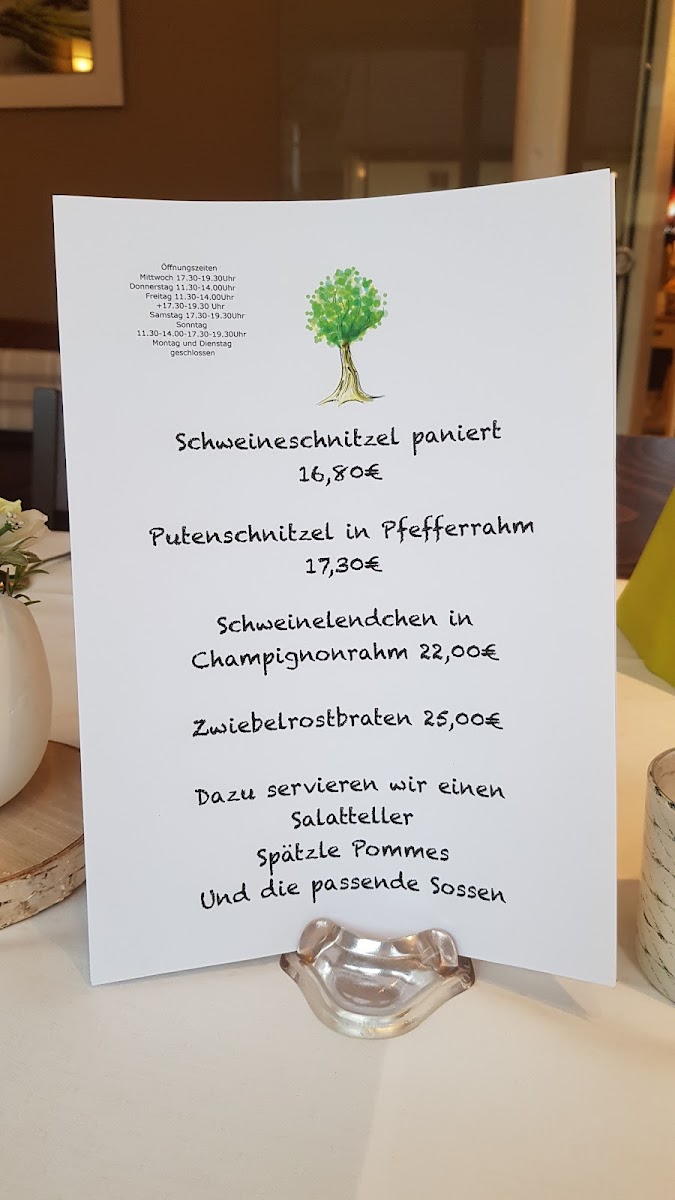 Landhaus Linde Photo Menu 1