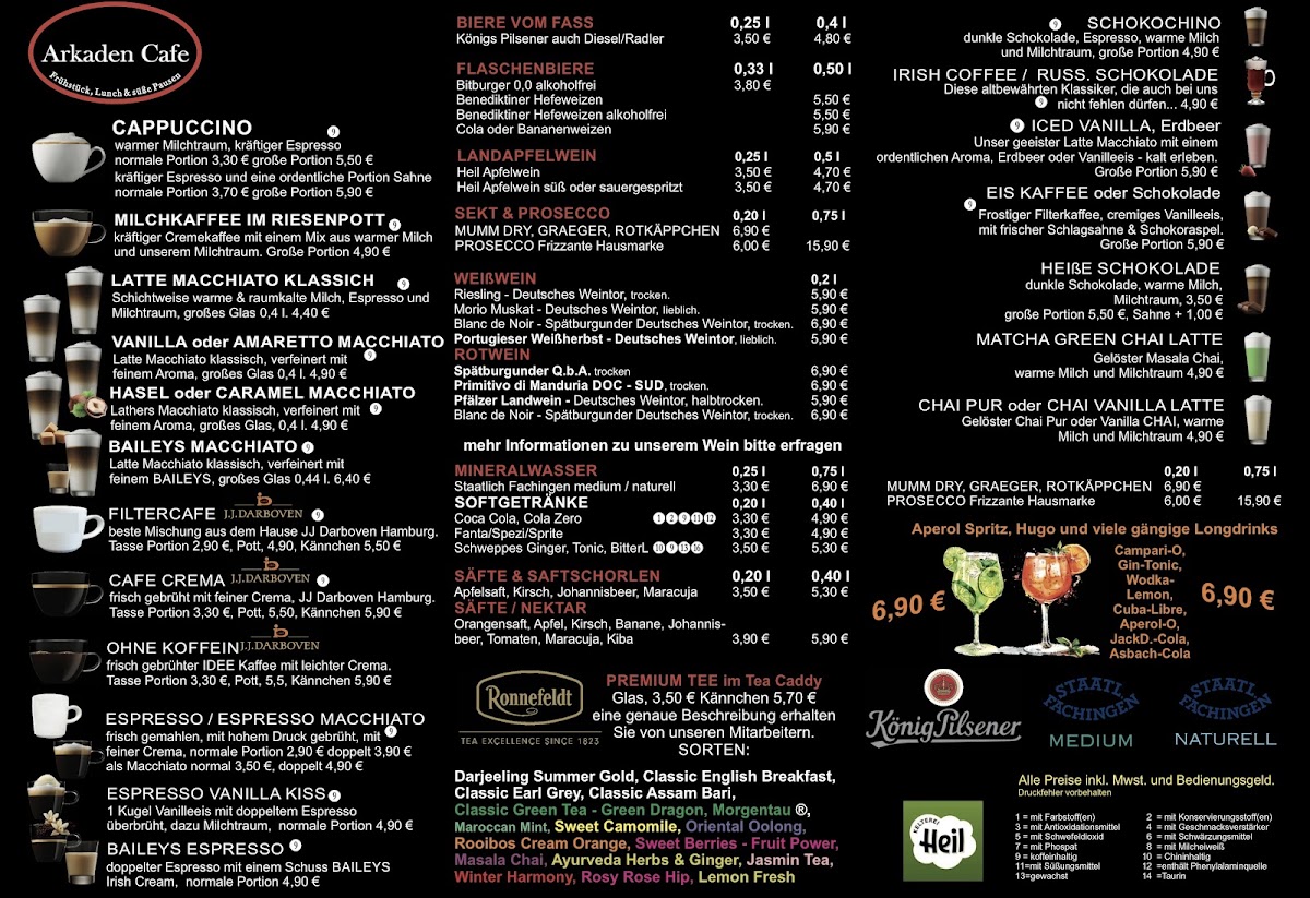 Arkadencafe & Brasserie Photo Menu 2