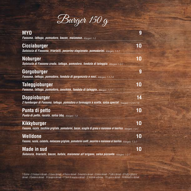 Fassoneria Recco Photo Menu 4