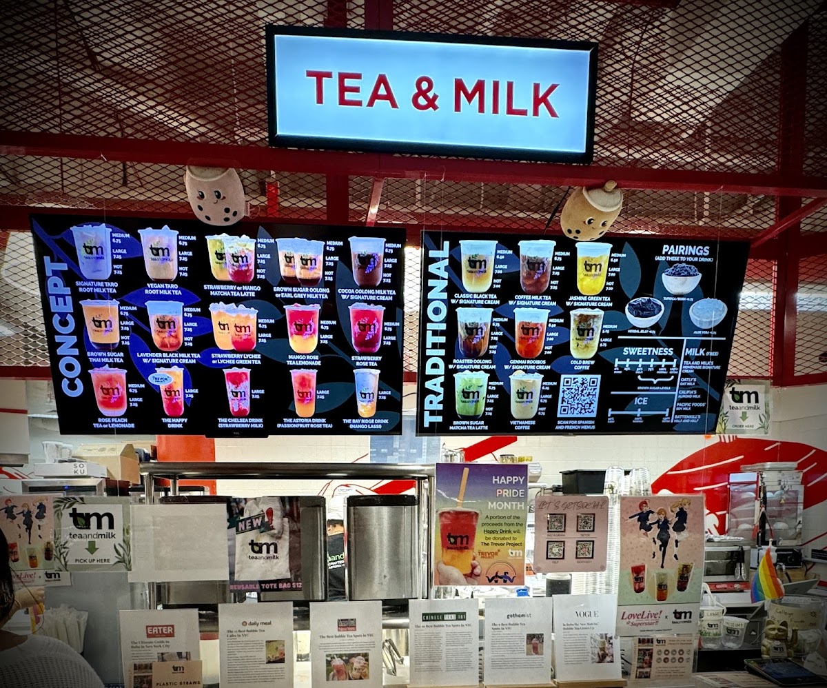 Tea and Milk Photo Menu 10