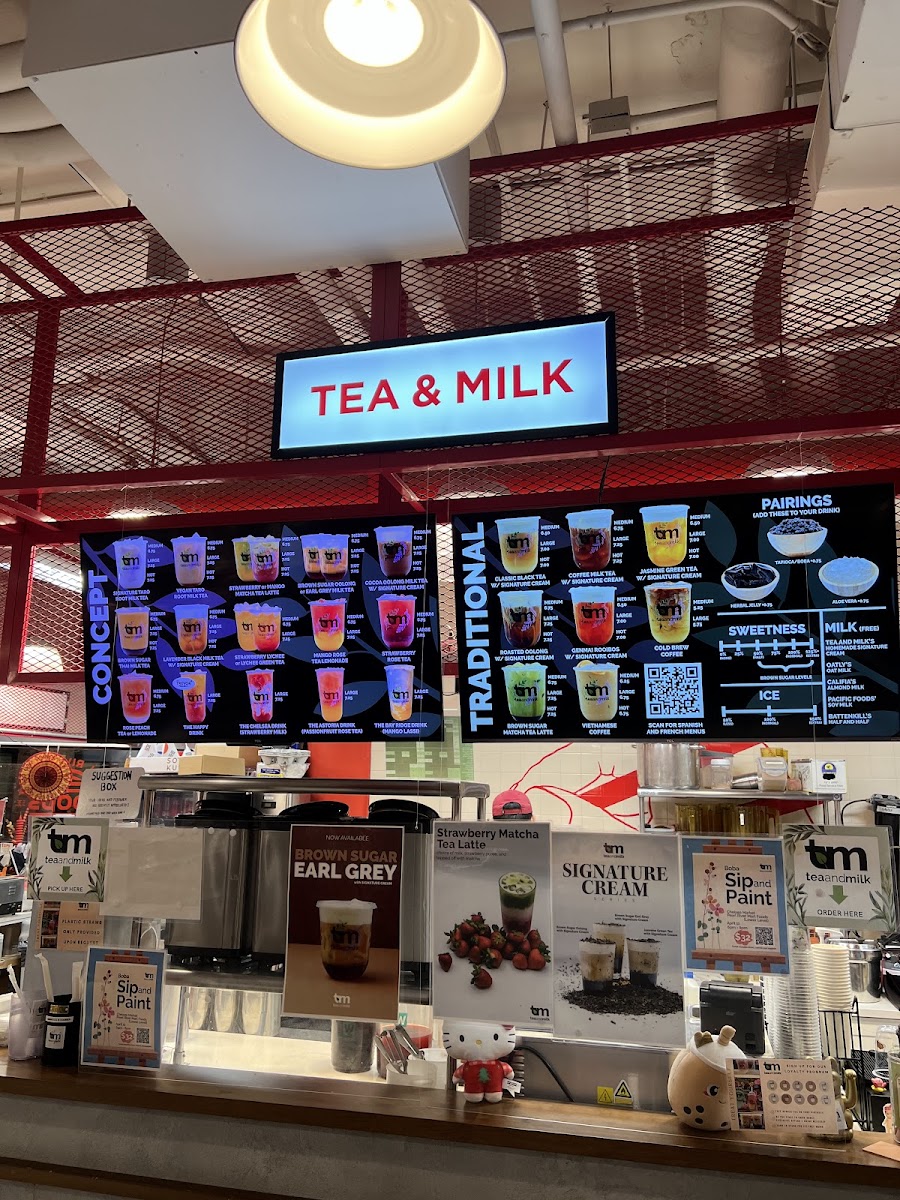 Tea and Milk Photo Menu 9